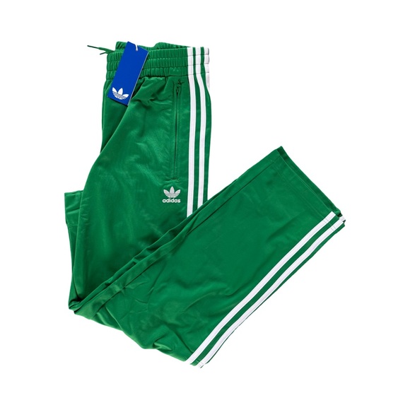 Adidas Firebird Originals Track Pants Green/White NWT Size S - Picture 6 of 9
